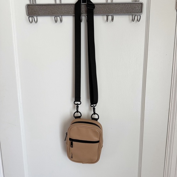 Brixley Leather Dune Crossbody Sling - Picture 2 of 14